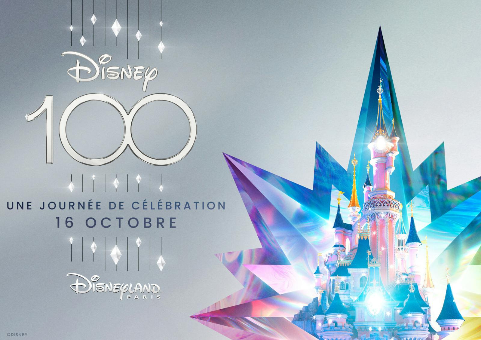 Disneyland Paris célèbre les 100 ans de la Walt Disney Company